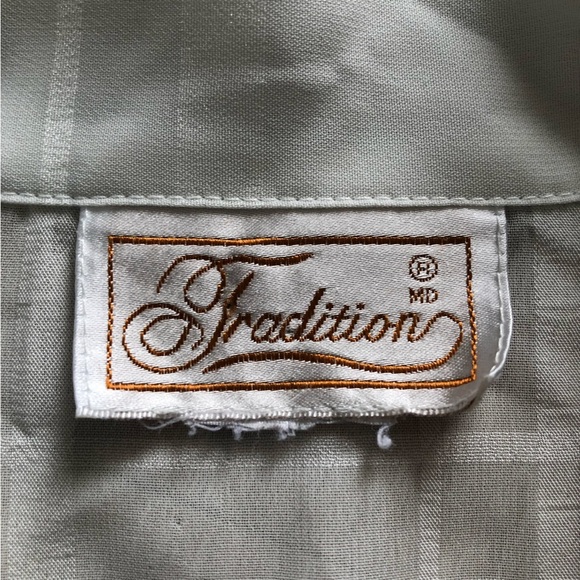 Vintage Tradition White Chiffon Blouse - Picture 8 of 10